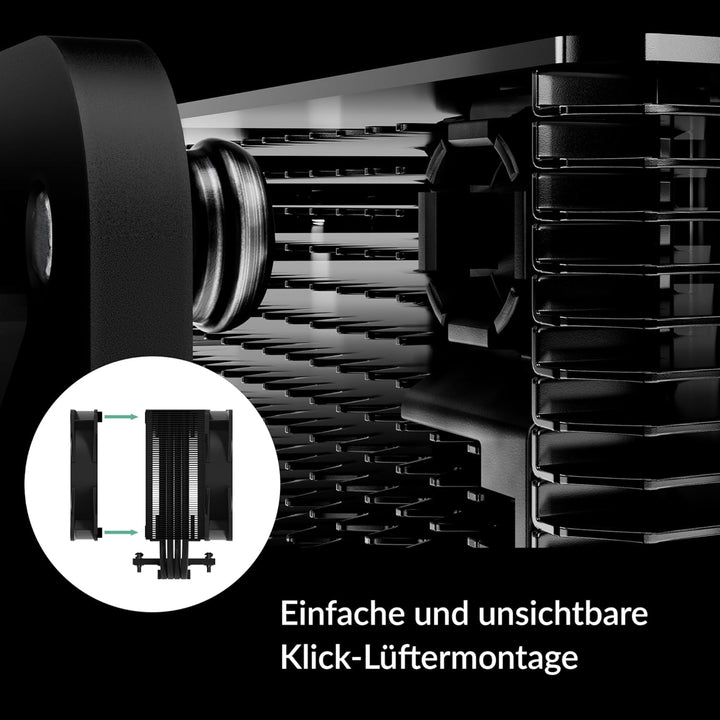 ARCTIC Freezer 36 A-RGB - CPU Kühler mit Push-Pull & ARGB Beleuchtung für Intel & AMD, Single-Tower,
