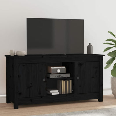 Tidyard TV-Schrank Lowboard TV Möbel Sideboard Fernsehtisch Fernsehschrank mit seinen 4 Fächern und