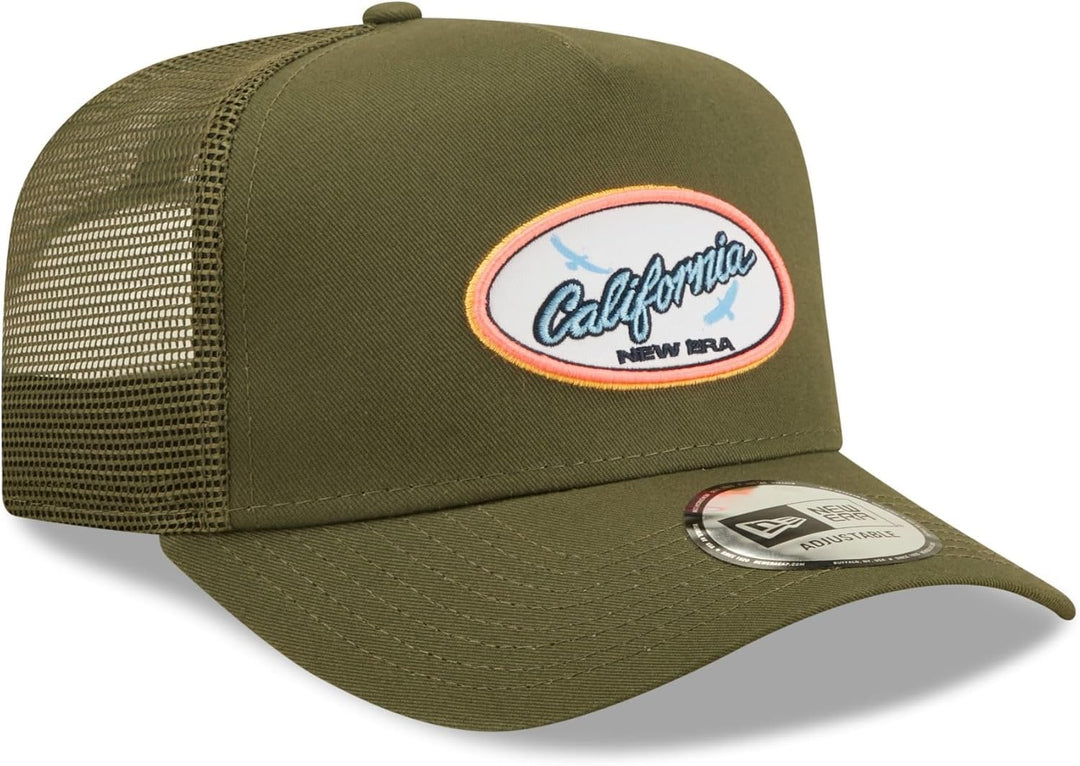New Era A-Frame Trucker Caps verstellbar Mesh Sommer Baseball Einheitsgrösse Einheitsgrösse #1-33151