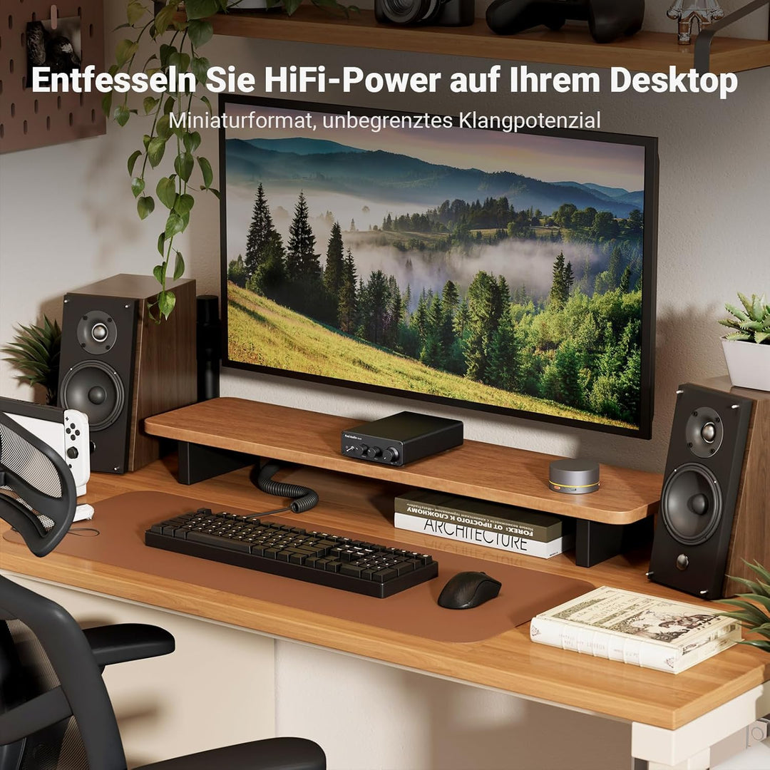 Fosi Audio TB10D 600 Watt TPA3255 Mini Verstärker HiFi Stereo Klasse D Verstärker Integrierter digit