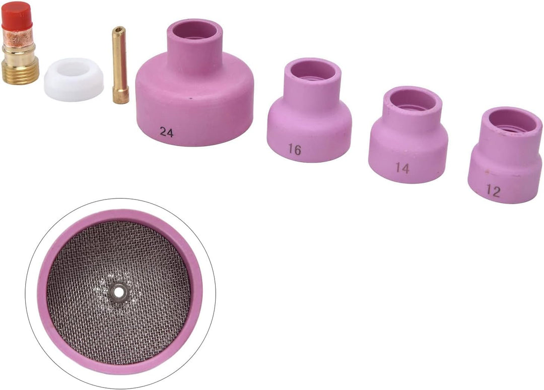 7Pcs WIG Schweisszubehör Keramikdüse Ersatz für WP17/18/26
