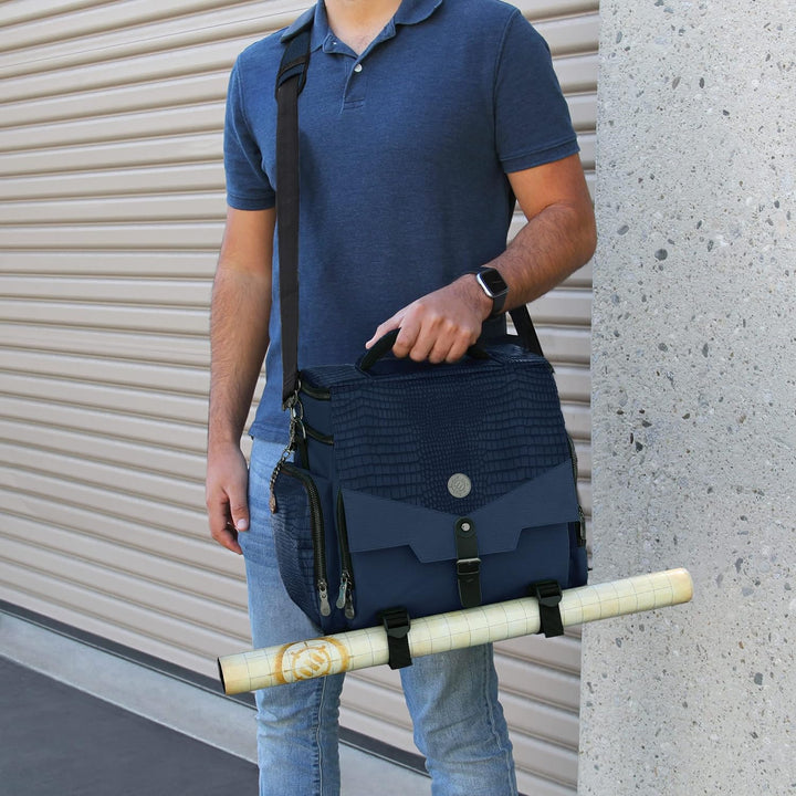 ENHANCE Tabletop RPG-Tasche des Abenteurers, Sammleredition - DND-Tasche mit Tabletop-Miniaturen-Auf