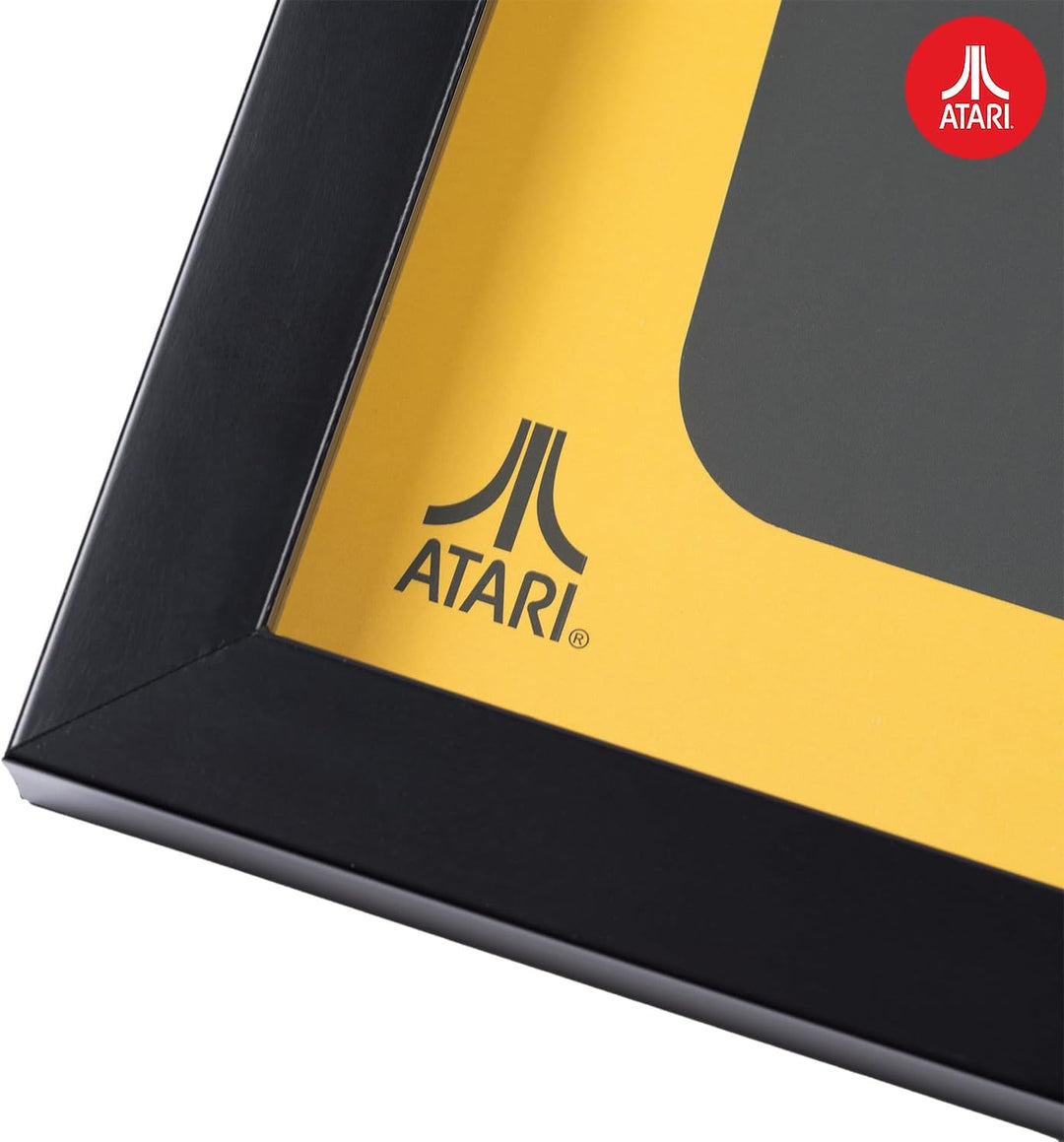 Offizielle Atari 3D-Wandkunst, authentische Pong-Kollektion für Gaming-Setup, Gamer-Tapete, Spielzim