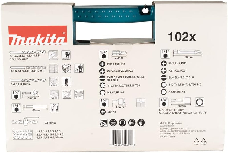 Bohrer-Bit-Set 102tlg