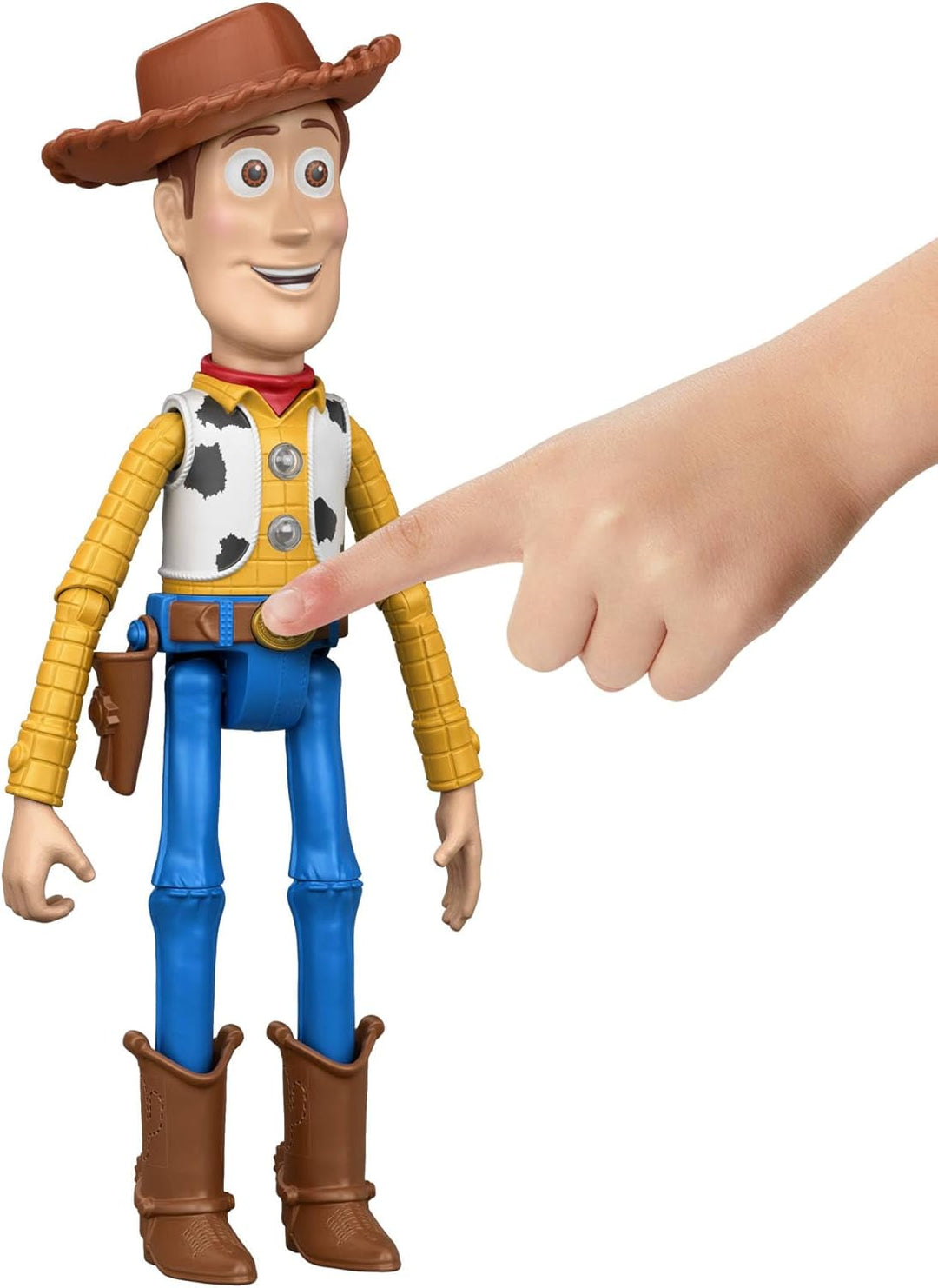 Mattel Disney und Pixar Toy Story 5, sprechende Interactables-Figuren, 18 cm massstabsgetreu, Sprüch