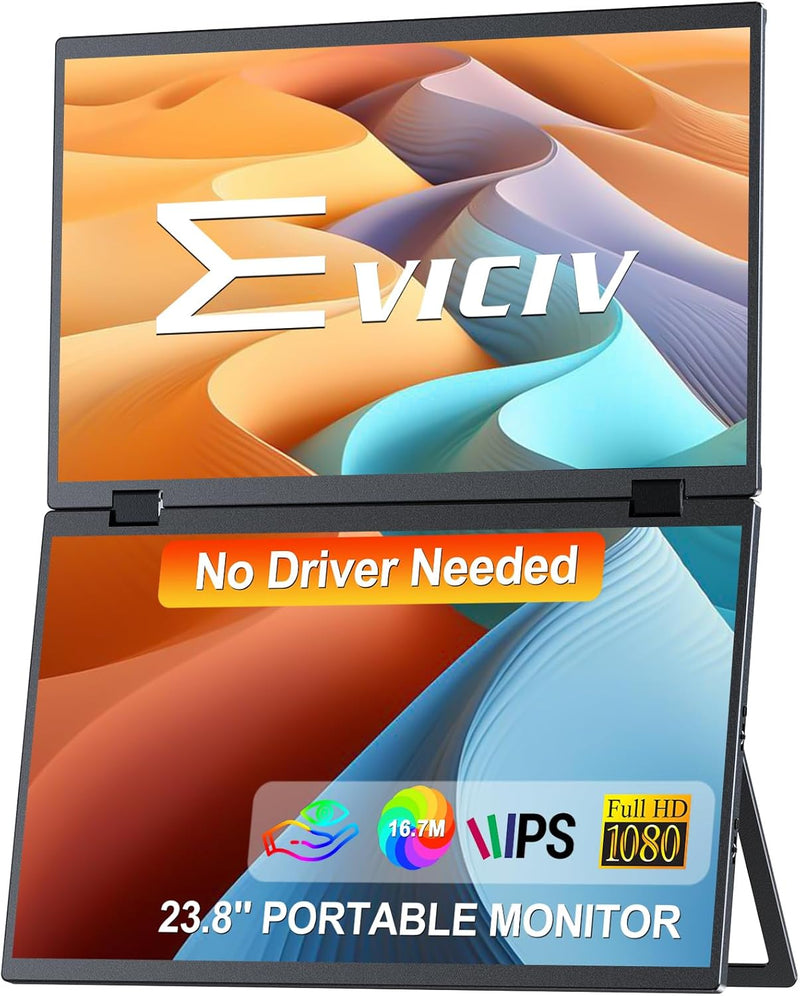 EVICIV Portable Monitor 15.6&