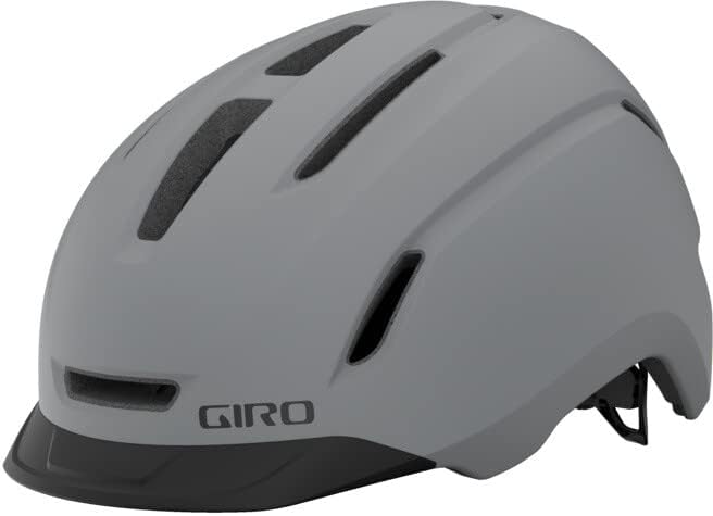 Giro Caden II LED City Fahrrad Helm matt grau 2022, M