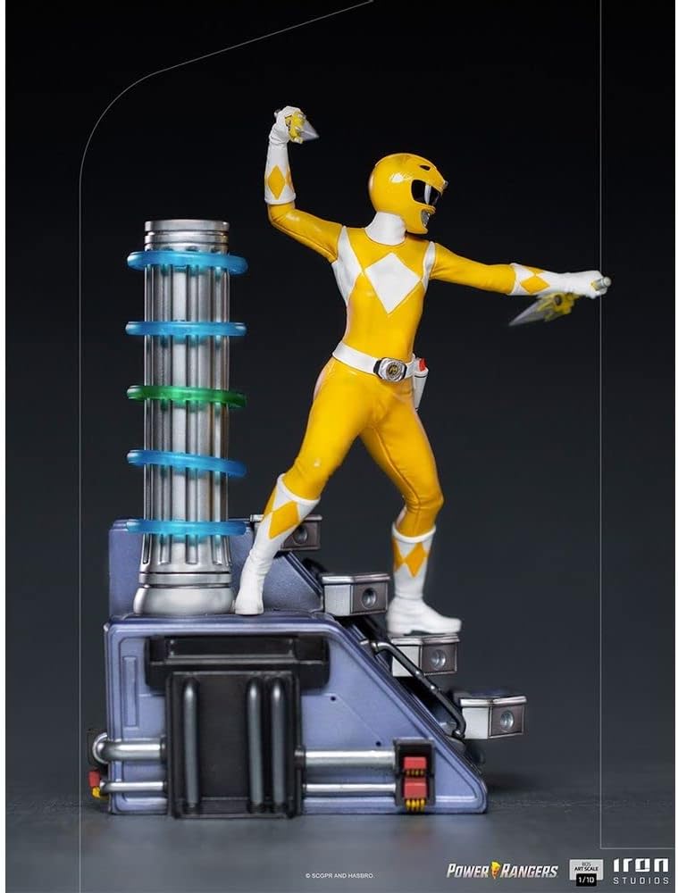 Iron Studios 1:10 Yellow Ranger BDS Art - Power Rangers 1:10 Scale, 1:10 Scale