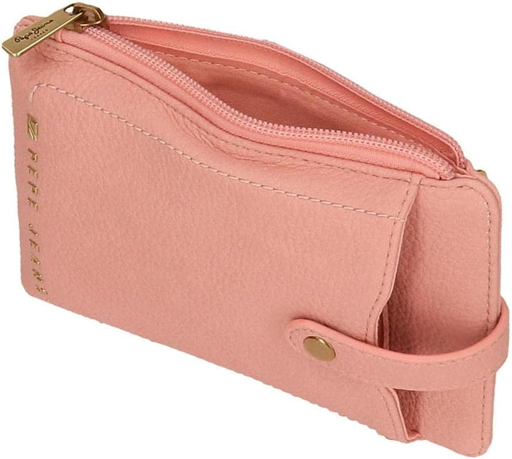 Pepe Jeans Diane Umhängetasche Handyhalter Pink 9,5x16,5 cm Kunstleder Rosa mobile Umhängetasche, Ro