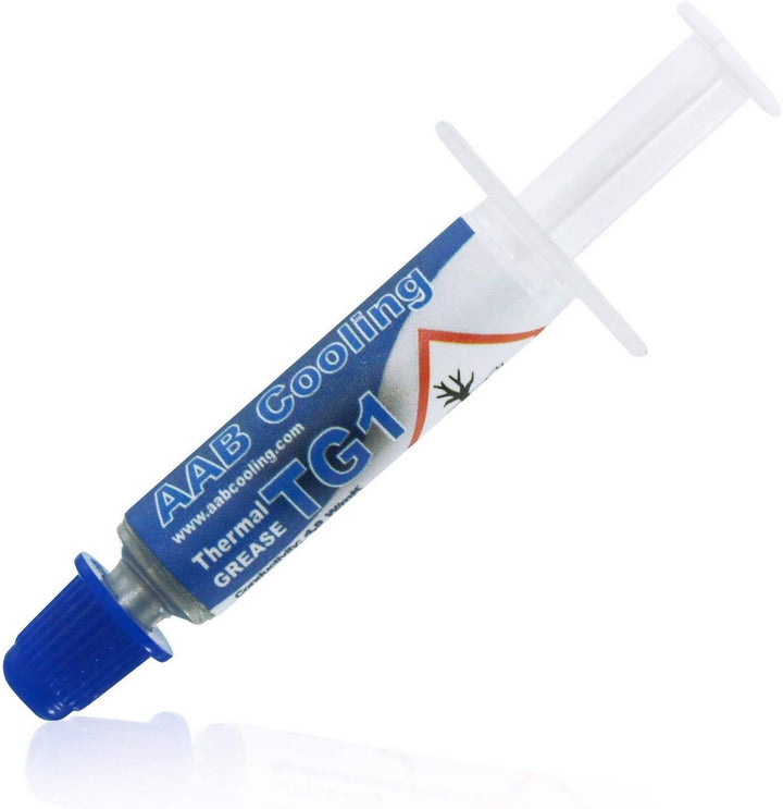 AABCOOLING Thermal Grease 1-0,5g - Wärmeleitpaste Silber - CPU-PC Kühler Prozessor, Laptop Cooler, W