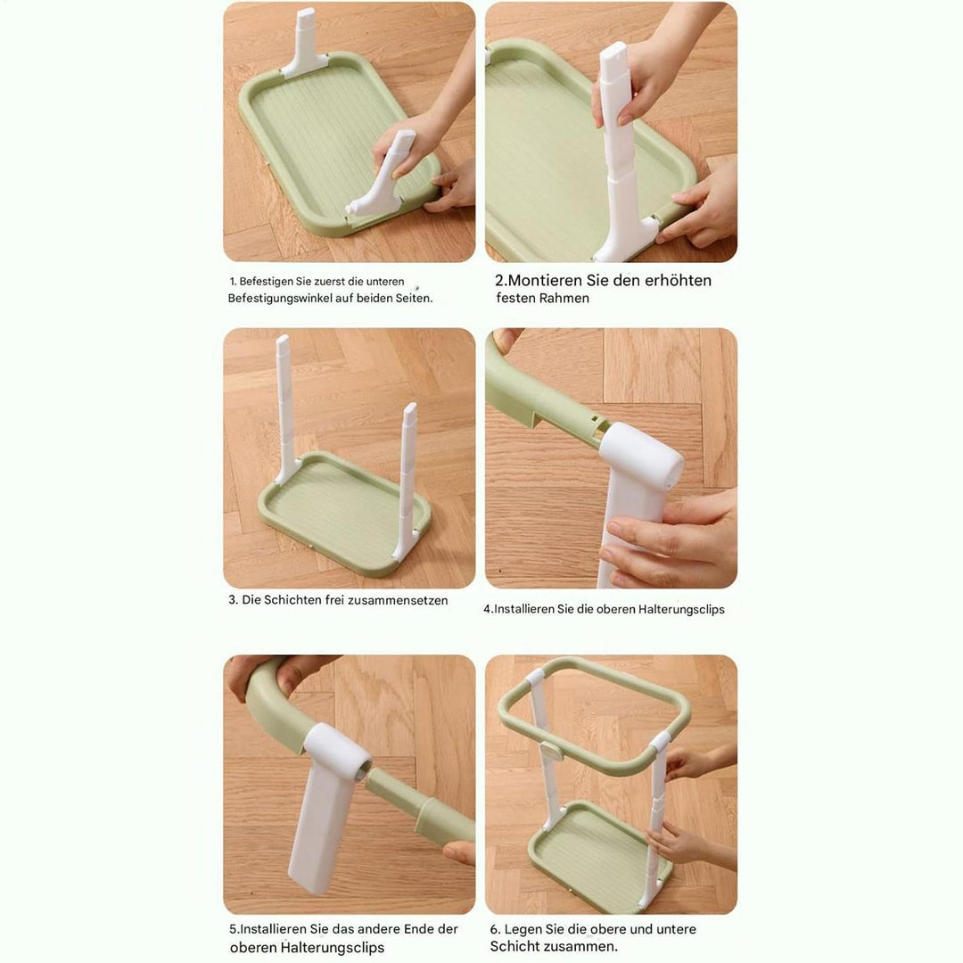 Generisch Camping -Müllsackhalter, Müllsackhalter Stand - Einstellbarer grosser Müllbeutelhalter fal