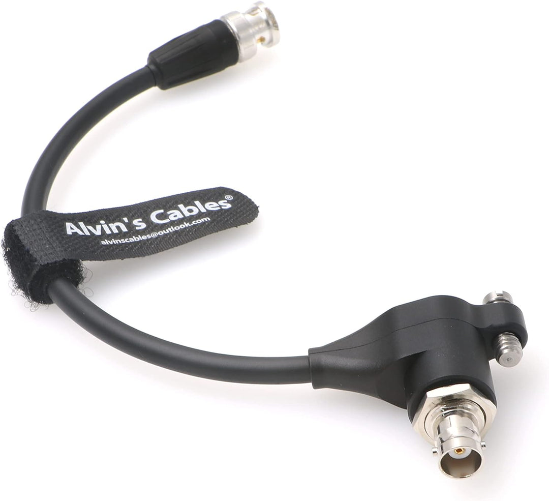 SDI-Protector-Galvanic-Isolator BNC Stecker auf Buchse Kabel für RED-Komodo 20CM Schwarz Alvin's Cab