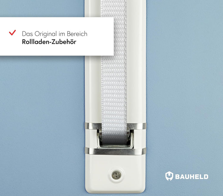 BAUHELD® 50m Rolladengurt 14mm 18mm 20mm 23mm [Made in Germany] Für Rolläden an Türen &amp; Fenster geei