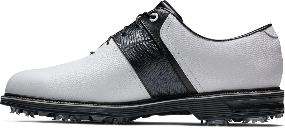 FootJoy Herren Premiere PackardGolfschuh 39.5 EU Weiss Schwarz, 39.5 EU Weiß Schwarz