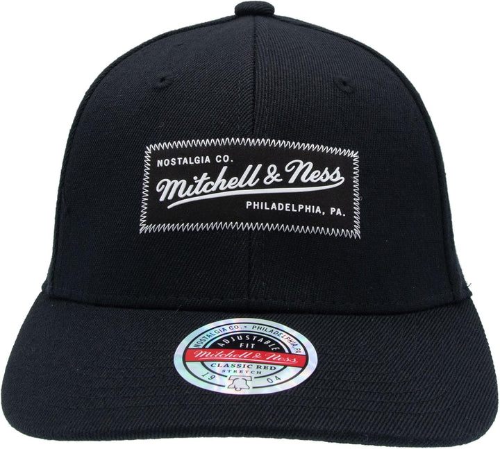 Mitchell & Ness Snapback - Biowashed Zig Zag - Small Box Logo, Black Einheitsgrösse Schwarz Classic