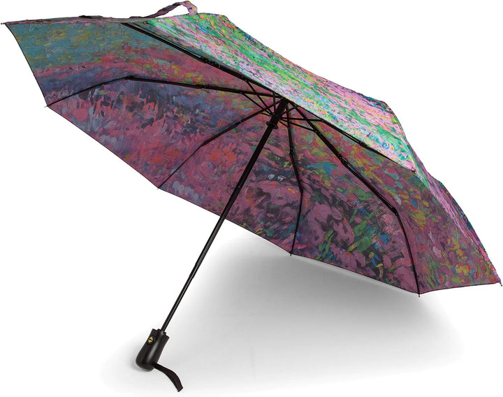 Rosemarie Schulz Taschenschirm bunte Garten Symphonie Motiv Regenschirm für Frauen