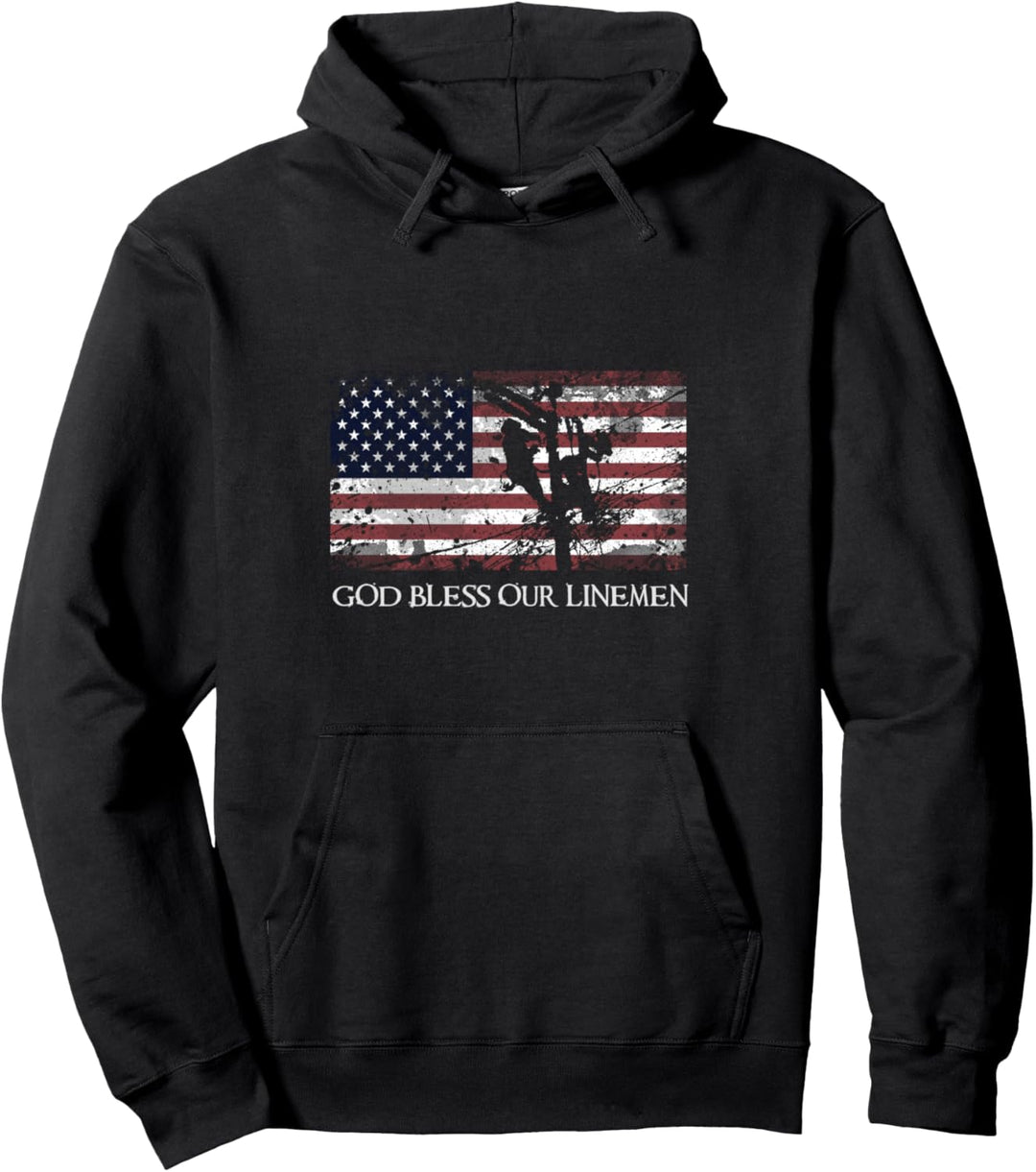 Gott segne unseren Linienrichter Geschenk Pullover Hoodie