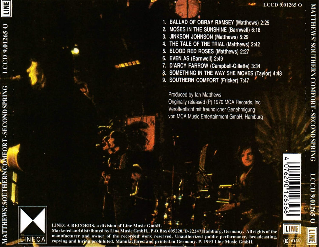 Matthews Southern Comfort - Second Spring, Audio-CD