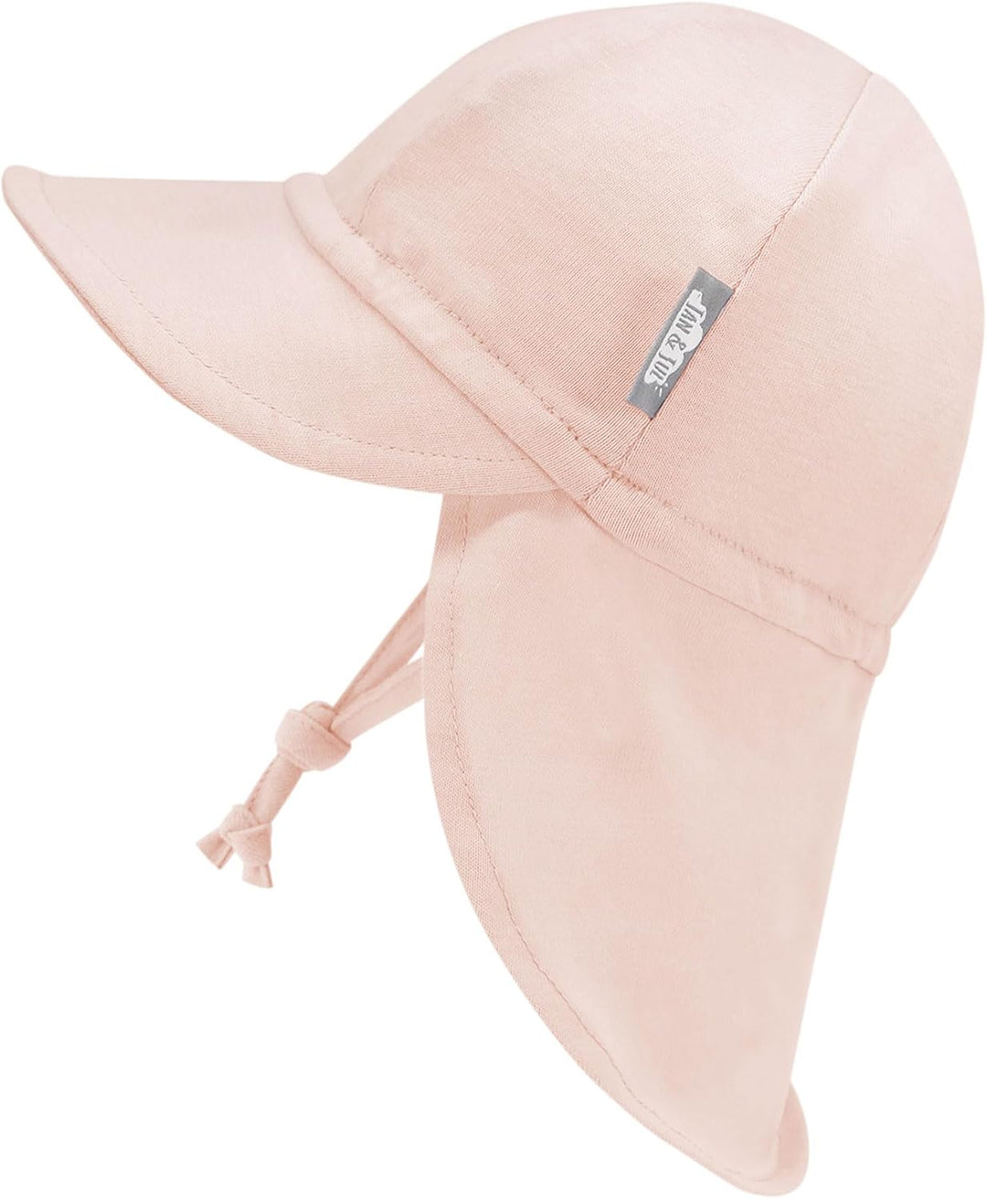 Jan & Jul Sonnenhut aus Baumwolle mit UPF 50+ UV-Schutz für Baby Junge und Mädchen, 0-3 Monate Hellr