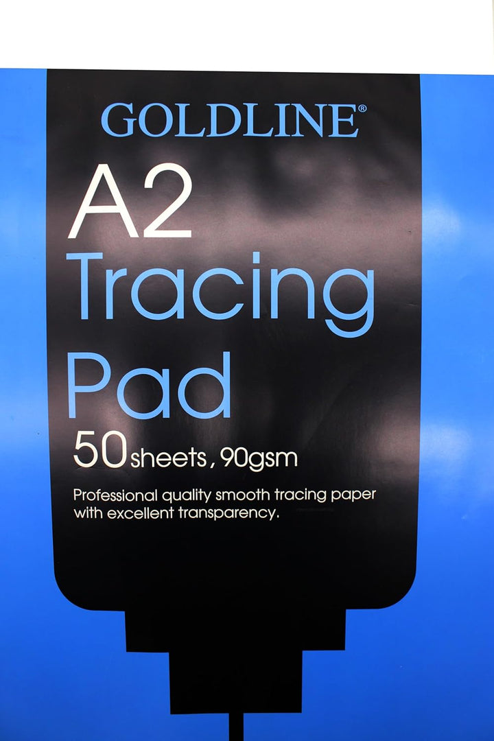 Clairefontaine GPT1A2Z - Block Goldline geleimt, Transparentpapier DIN A2, 90g, 50 Blatt, sehr stabi