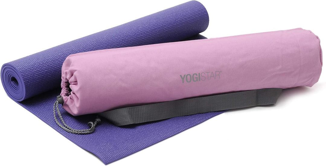 Yogistar Yoga-Set Starter Edition (Yogamatte + Yogatasche) Graphit