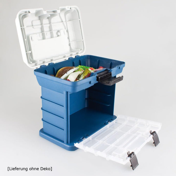 Gerätebox 1164 Angelkoffer – Robustes Boxen-System aus schlagfestem Kunststoff mit grossem Hauptfach