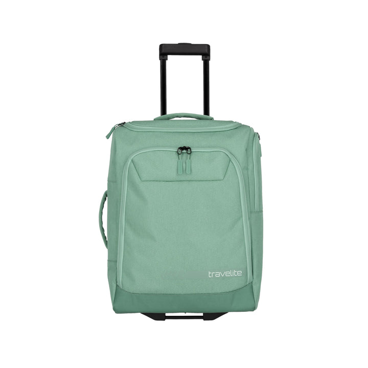 travelite Trolley Reisetasche mit Rollen klein, Kick Off, Praktischer Boardcase Handgepäck Trolley f