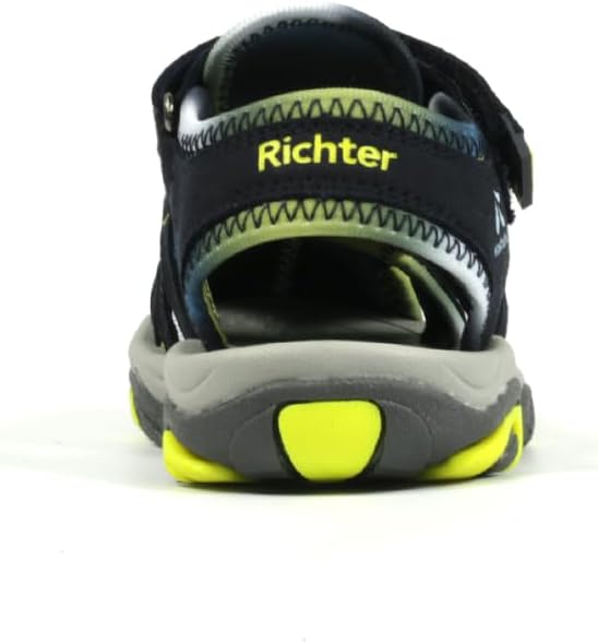 Richter Kinderschuhe Jungen Boulder Sandale 29 EU Steel, 29 EU Steel