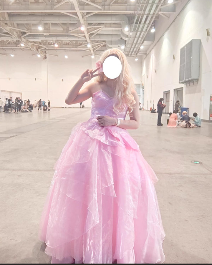 CR ROLECOS Wicked Cosplay Wicked Kostüm Halloween Karneval Party für Erwachsene Dress Up Anzug M Ros