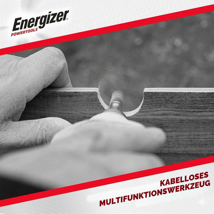 Energizer – Multifunktionswerkzeug Kabelloser Präzisionsschleifer, Akku 1500 mAh, USB-C – 5 Geschwin
