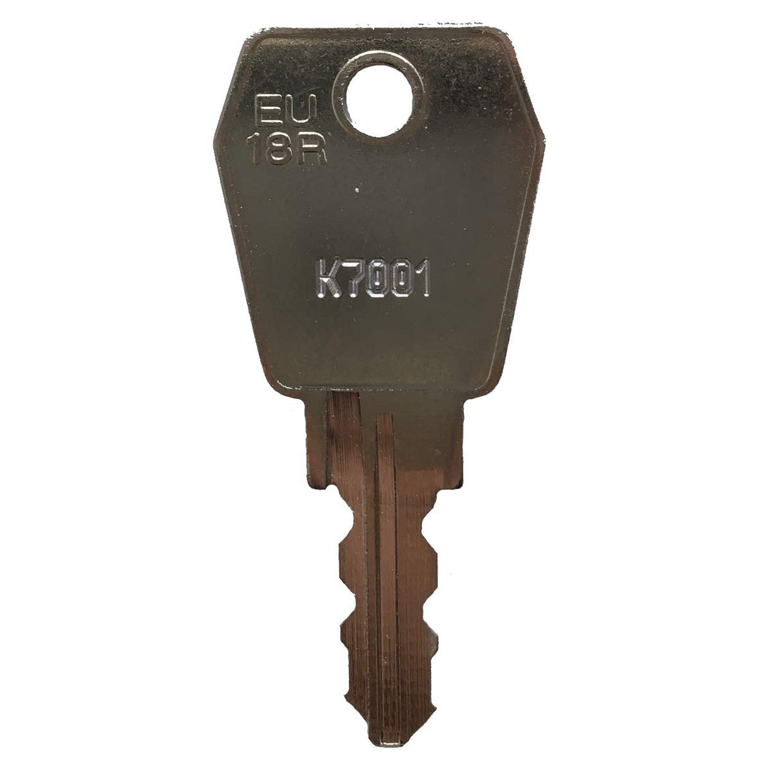 EuroLocks Ersatzschlüssel K8000 bis K8499 - für Briefkasten, Universalschlösser, Möbelschlösser, etc