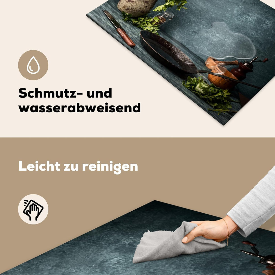 Herdabdeckplatte Einteilig Abdeckplatten Cerankochfeld Abdeckung Ceranfeld Herdplattenabdeckung Indu