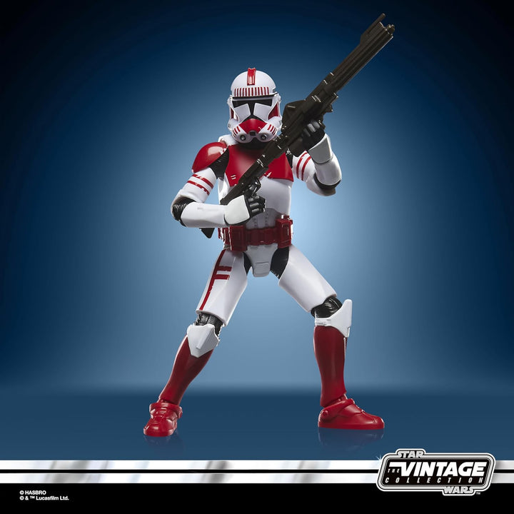 Star Wars The Vintage Collection Imperialer Shock Trooper, The Clone Wars Premium Action-Figur (9,5