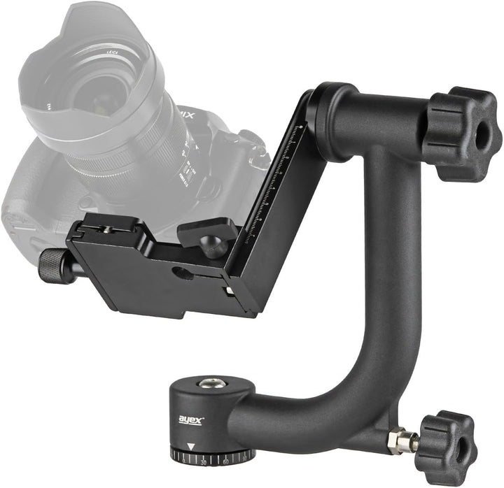 ayex Gimbal Tripod Head, Stativkopf für Telefotografie, Sport- und Naturaufnahmen
