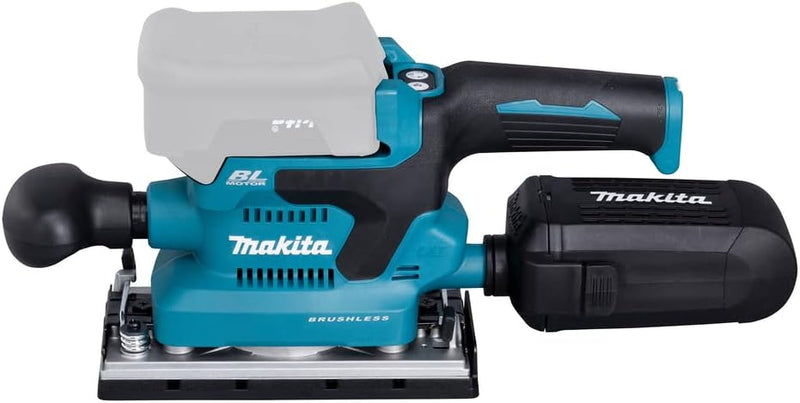 Makita Vibrationsschleifer 18V Ø93x185 mm Bluetooth AWS Batterie-DBO381ZU