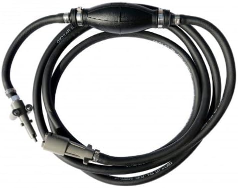 Osculati Benzinschlauch 3 Meter mit Pumpball und 2 Mercury Anschlüssen