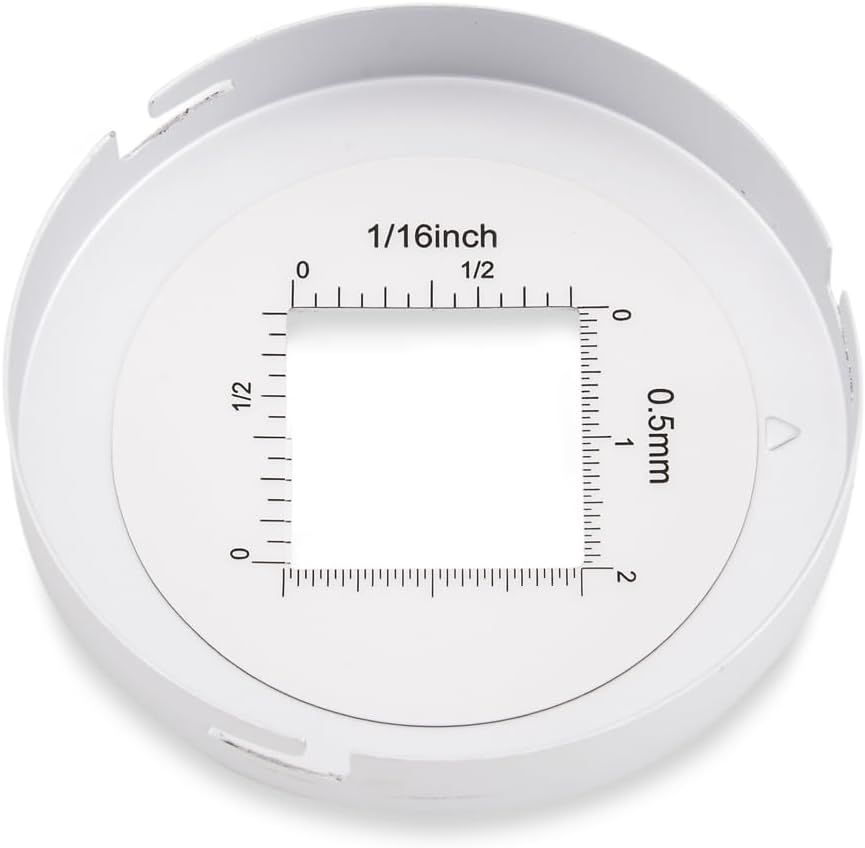 Carson CP-45 MeasureLoupe 11,5x Messlupe mit LED, UV-Licht und Messskala Single, Single