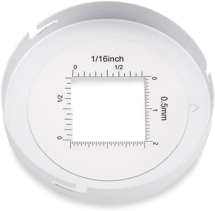 Carson CP-45 MeasureLoupe 11,5x Messlupe mit LED, UV-Licht und Messskala Single, Single