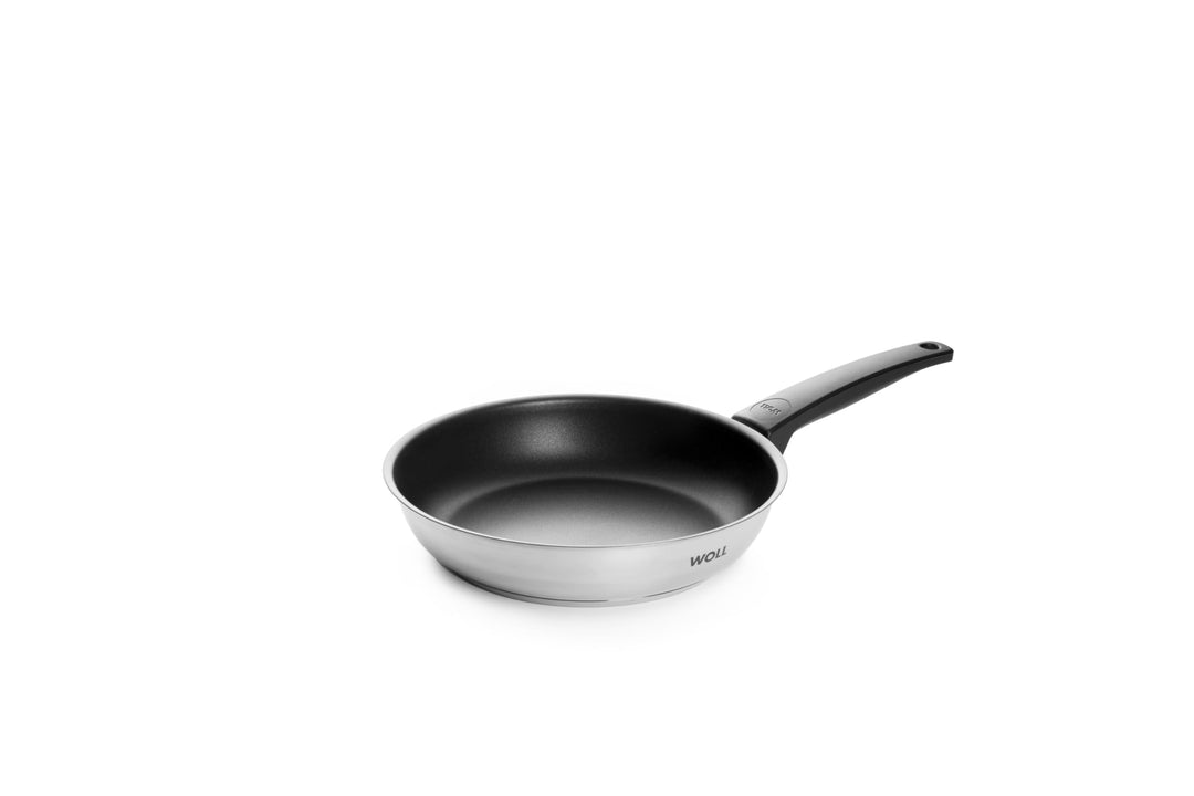 Woll Concept Bratpfanne - Induktiv -, Ø 24 cm, 5 cm hoch, Geeignet für alle Herdarten, Edelstahl, ba