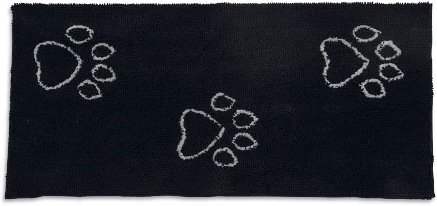 DGS Dirty Dog Doormat Runner L: 152 cm B: 76 cm schwarz 152 X 76 CM Schwarz, 152 X 76 CM Schwarz