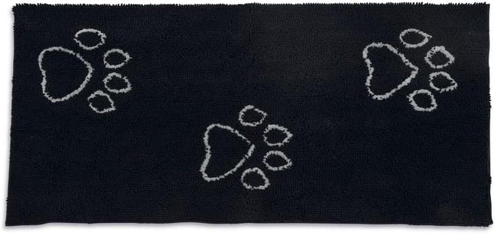 DGS Dirty Dog Doormat Runner L: 152 cm B: 76 cm schwarz 152 X 76 CM Schwarz, 152 X 76 CM Schwarz