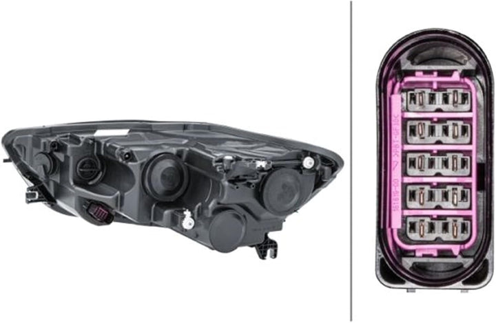 HELLA 1EJ 011 149-021 FF/Halogen-Hauptscheinwerfer - rechts - für u.a. Audi A6 Avant (4G5, 4Gd, C7)