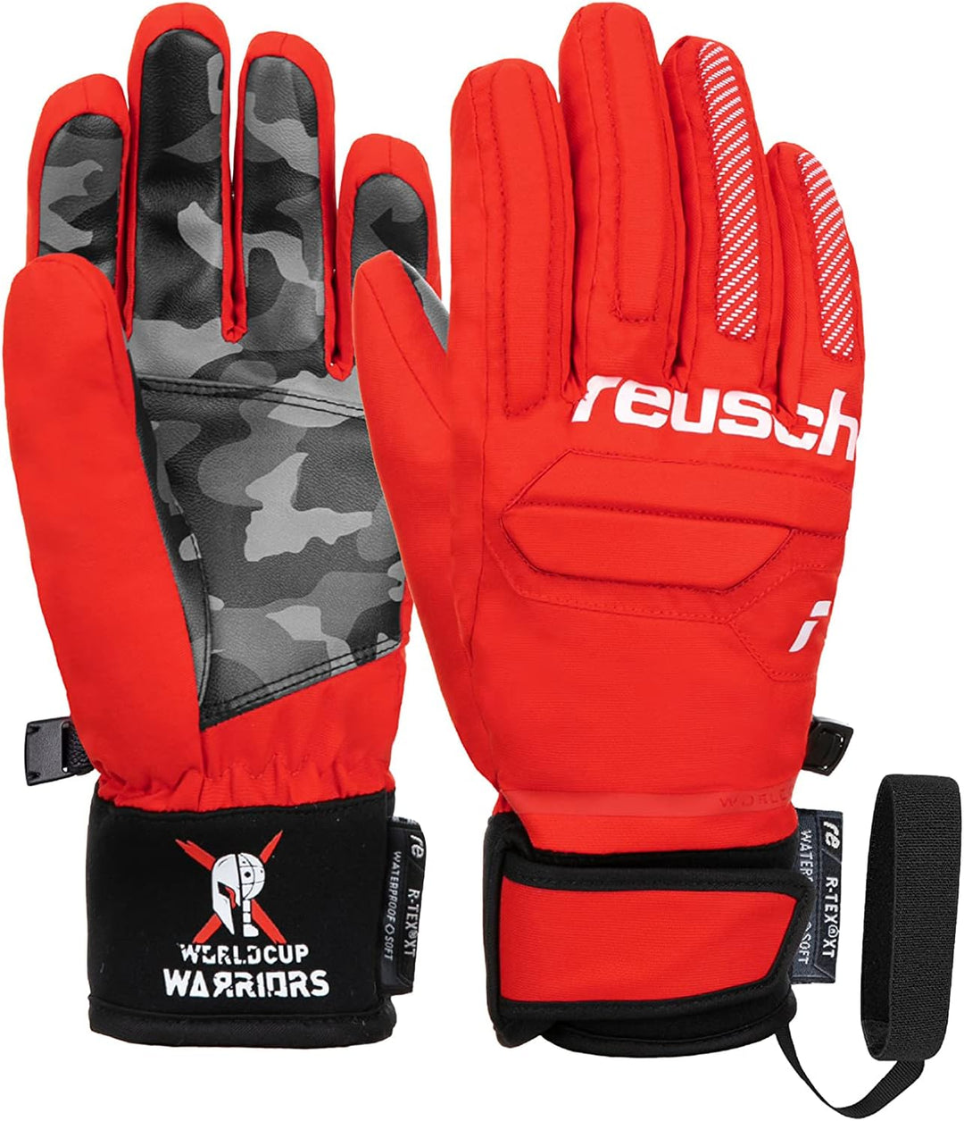 Reusch Unisex Jugend Warrior R-tex Xt Junior wasserdichte Membran, Winddicht Atmungsaktiv Sporthands