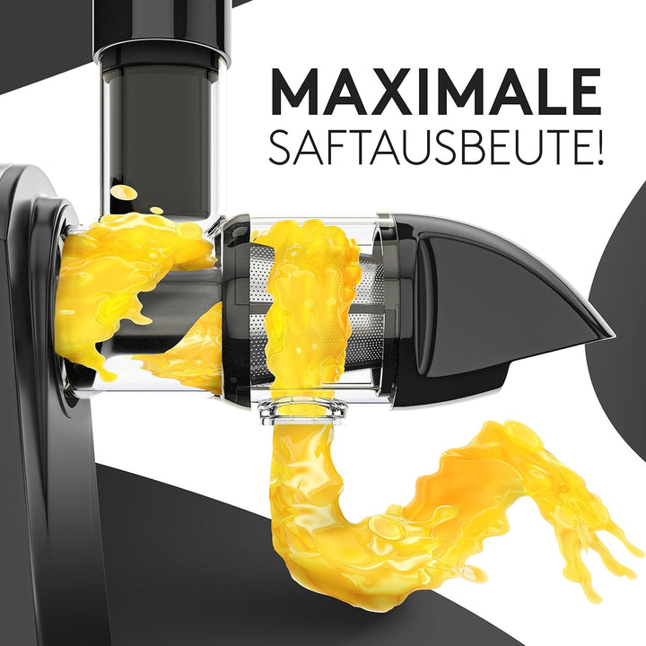 Divaro [DAS ORIGINAL] - Slow Juicer - Entsafter Gemüse und Obst - [150 W] Vitaminschonender Obstents