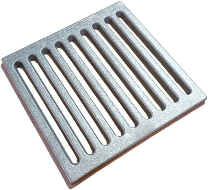 RIF 0036 Gussrost für Kamine, Holzöfen und Feuerstellen 20 x 20 x 1 cm