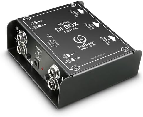 Palmer PAN 04 A ; Aktive 2-Kanal DI-Box PAN04A