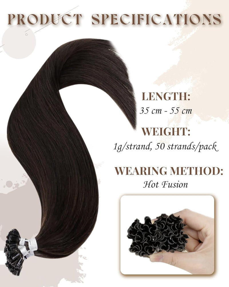 Hetto Echthaar Bondings Extensions Braun Keratin Extensions Bonding Echthaar Remy Extensions Echthaa