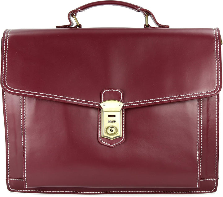 Belli Design Bag D italienische Leder Businesstasche Arbeitstasche Messenger Aktentasche Lehrertasch