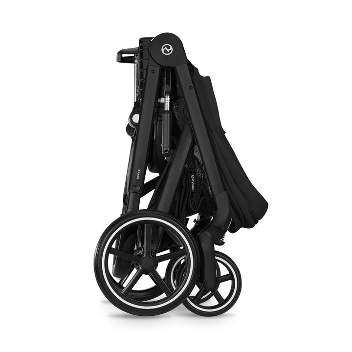 CYBEX Gold Kinderwagen Balios S Lux, Ergonomische Liegeposition, Einhand-Gurtsystem, Ab Geburt bis 2