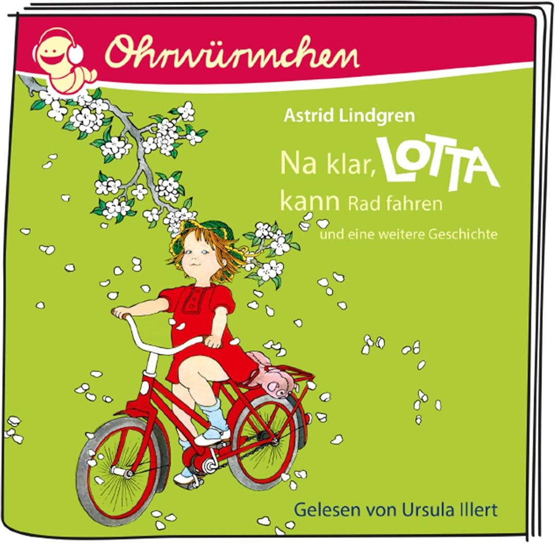 tonies Hörfiguren für Toniebox, Astrid Lindgren: Lotta – NA klar, Lotta kann Radfahren/Lotta zieht u